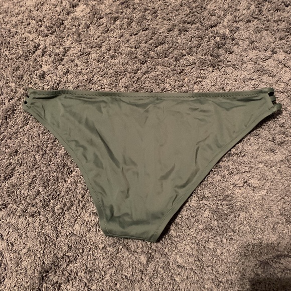 Green Bathing Suit Bottoms - Picture 2 of 2